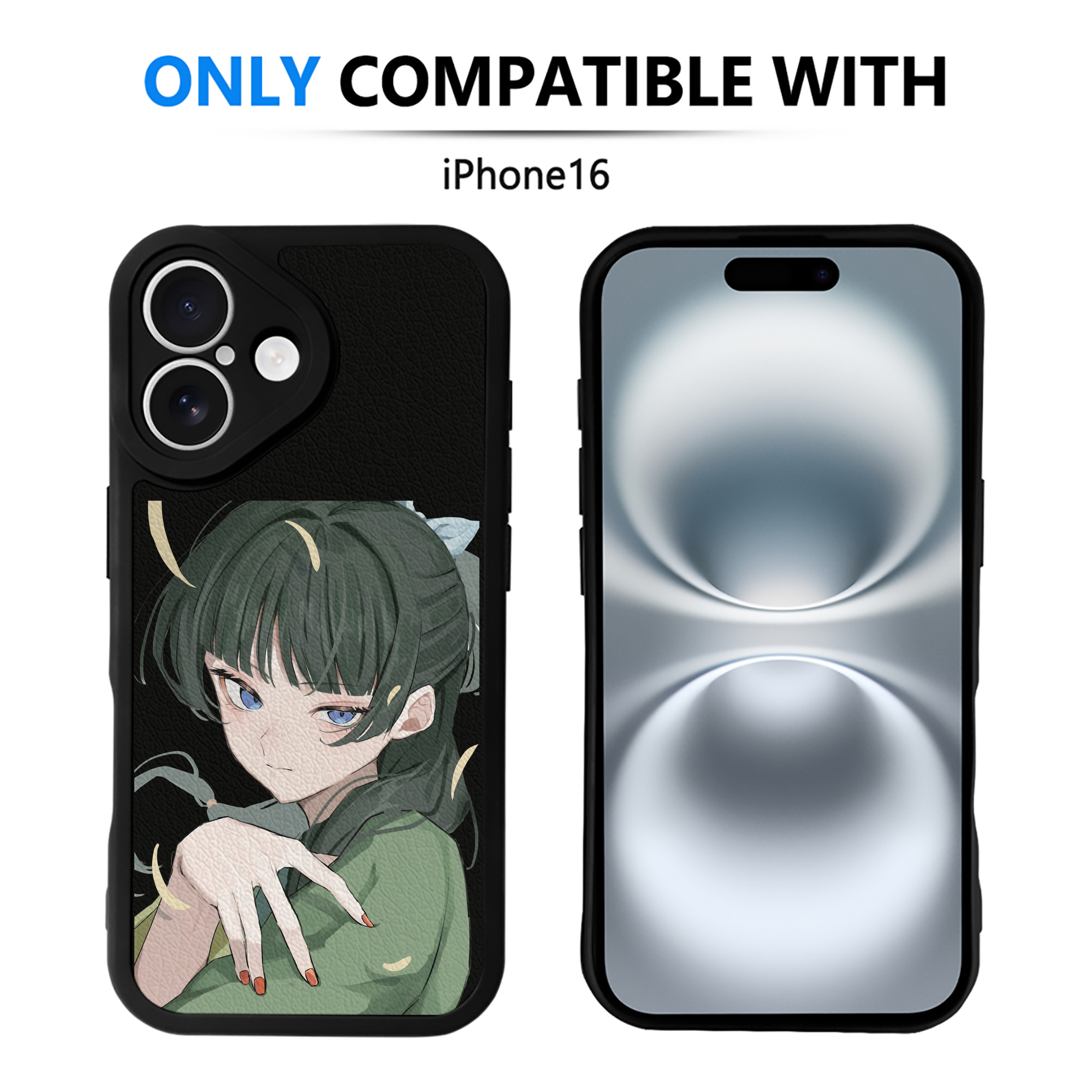 薬屋のひとりごと The Apothecary Diaries 【iPhone 16シリーズ対応】シリコンスマホケース（レザー調） 材質：シリコン